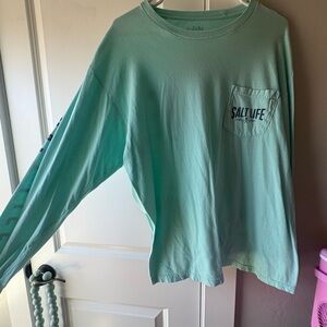 Salt Life Aqua Long Sleeve Tee